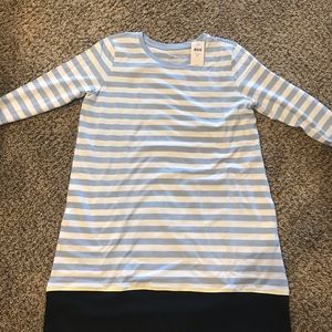 JJill Stripes A-Line Dress